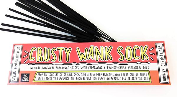 CRUSTY WANK SOCK – FUNNY SMELLS FRAGRANCE STICKS