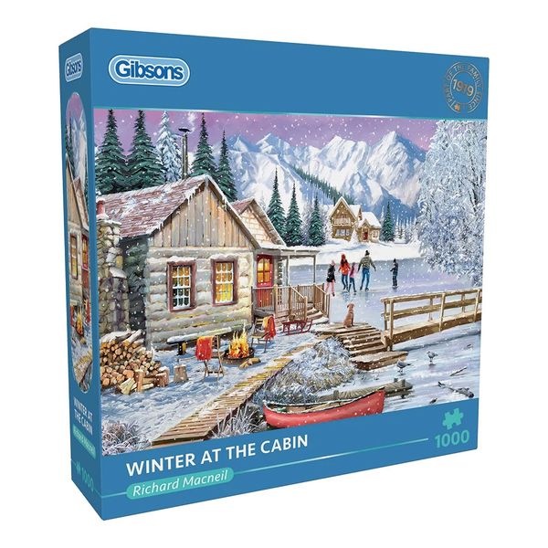 Winter at the Cabin 1000pcs