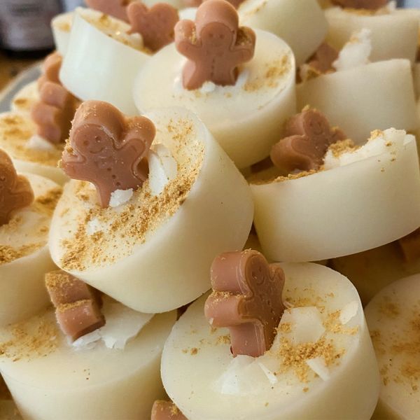 Gingerbread Luxury Wax Melts - 4 x Buttons