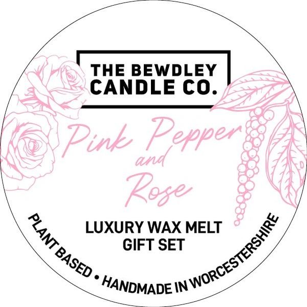 Pink Pepper & Rose Luxury Wax Melt Gift Set