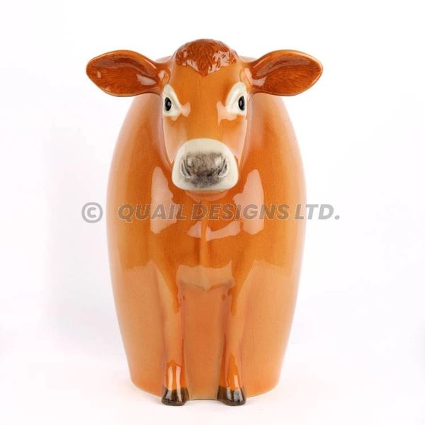 Jersey Cow Flower Vase