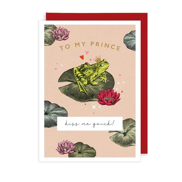 Kiss Me Quick Valentine's Day Card NRV02