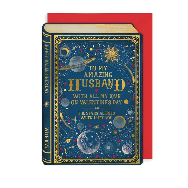 Amazing Husband Storybook Valentine's Day Card AFVR24