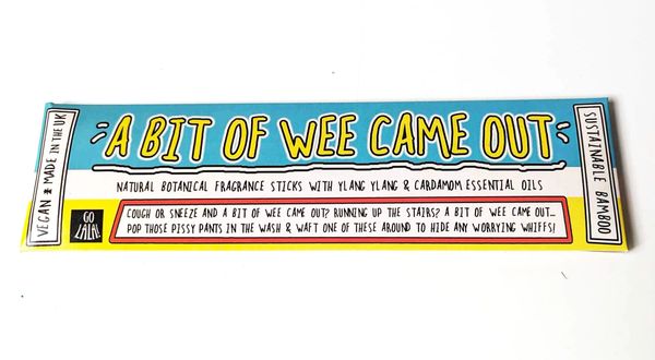 A BIT OF WEE CAME OUT – FUNNY SMELLS FRAGRANCE STICKS