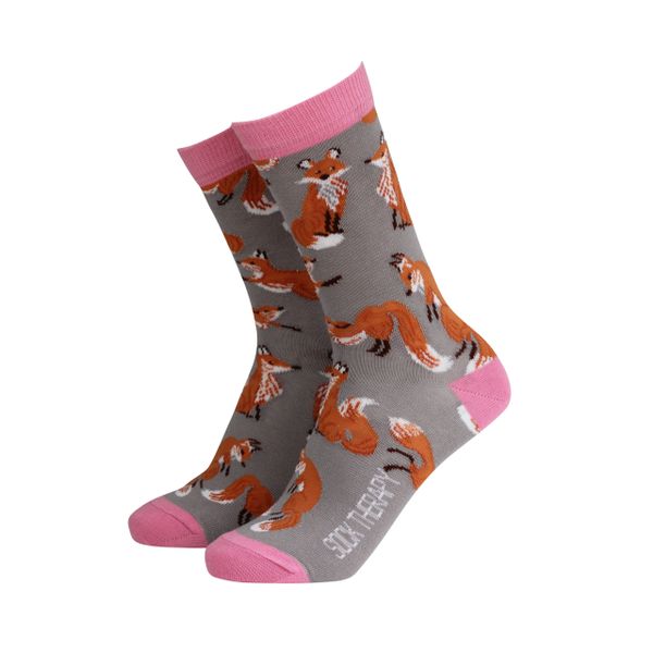 Foxes- Women’s Bamboo Socks