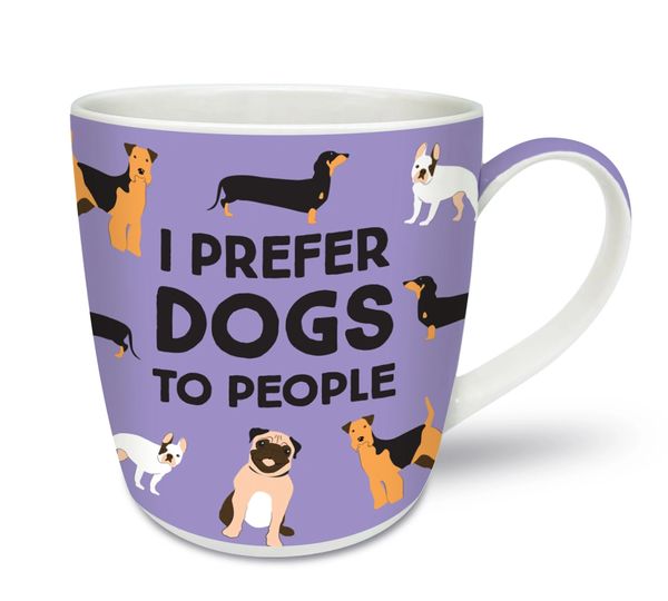 I Prefer Dogs To People Mug