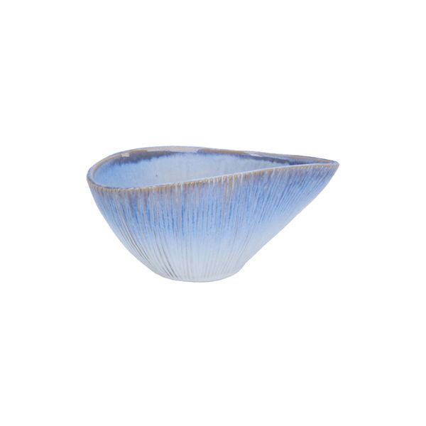 Blue Ombre Shell Bowl - Small