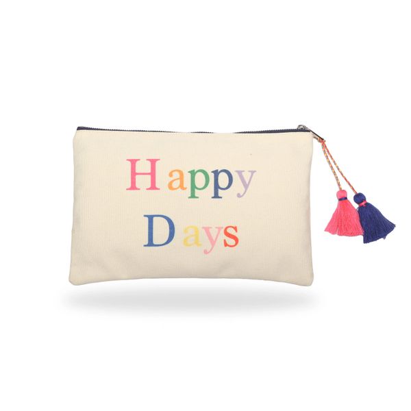 Zelly Constellation Cotton Clutch – Happy Days