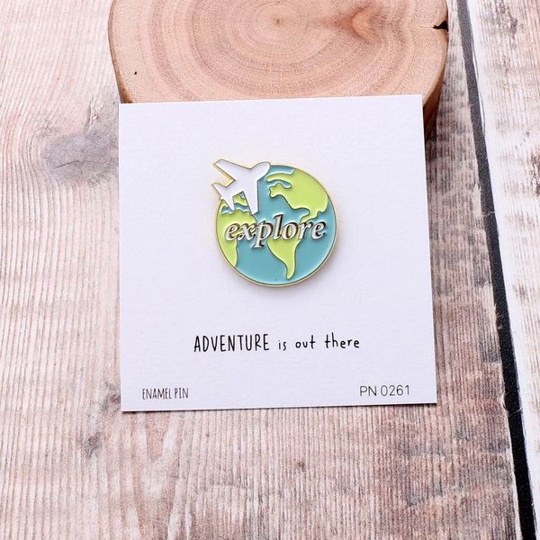 ADVENTURE IS OUT THERE pin