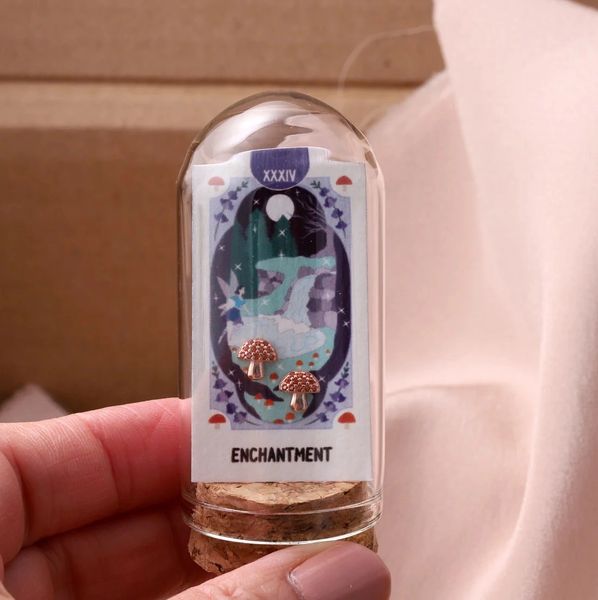 ENCHANTMENT Mushroom earrings