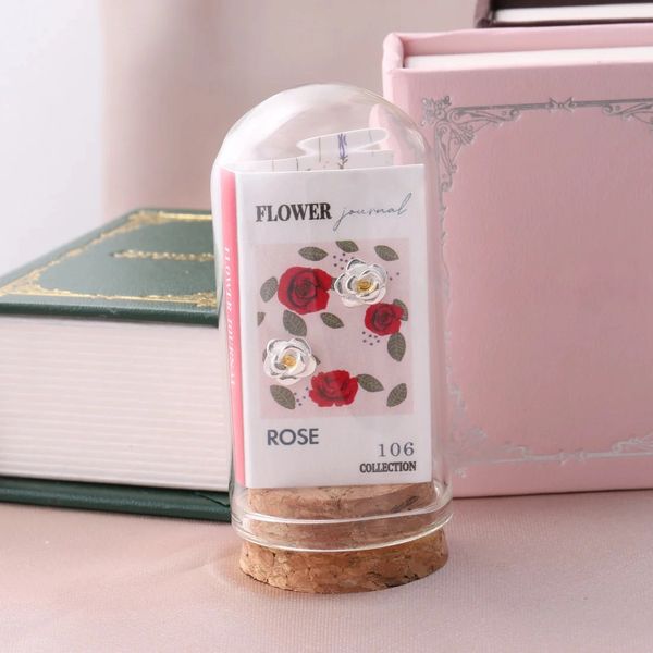 FLOWER JOURNAL ROSE