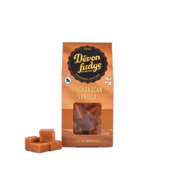 Madagascan Vanilla Fudge. Made with Devonshire Clotted Cream 175g