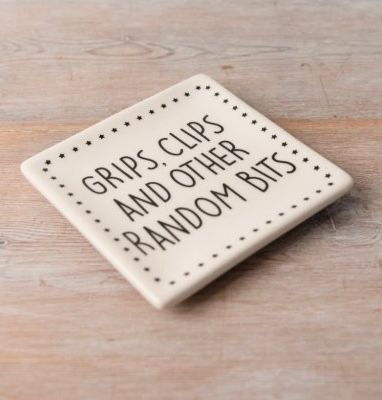 GRIPS CERAMIC DISH, 10CM