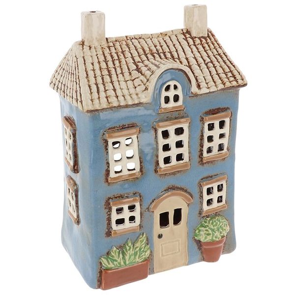 Village Pottery Garden House Large Blue