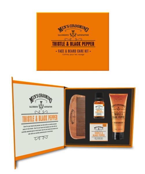 Scottish Fine Soaps Face And Beard Care Kit