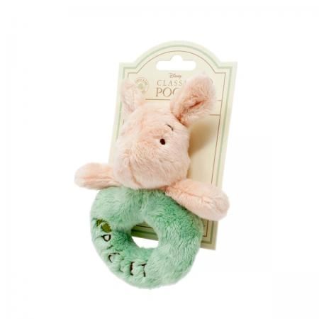 Hundred Acre Wood Piglet Ring Rattle