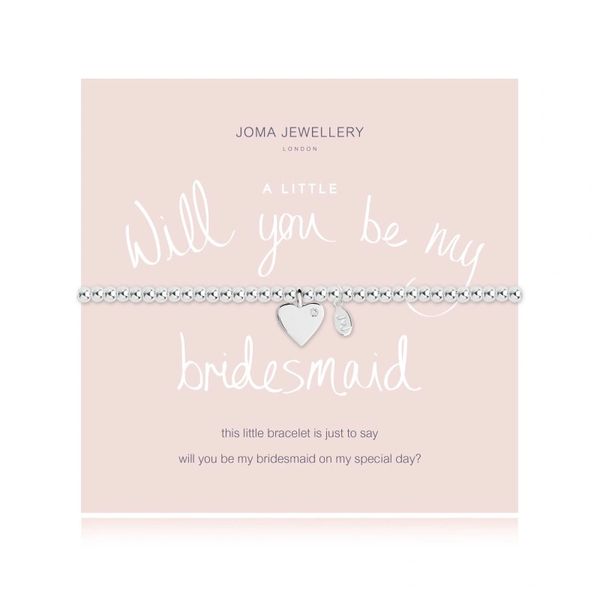 A LITTLE WILL YOU BE MY BRIDESMAID BRACELET