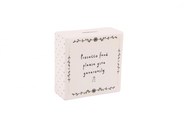 Sent and Meant 'Prosecco Fund...' Money Bank