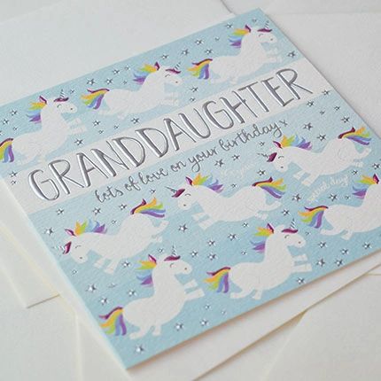 Granddaughter Card Q886