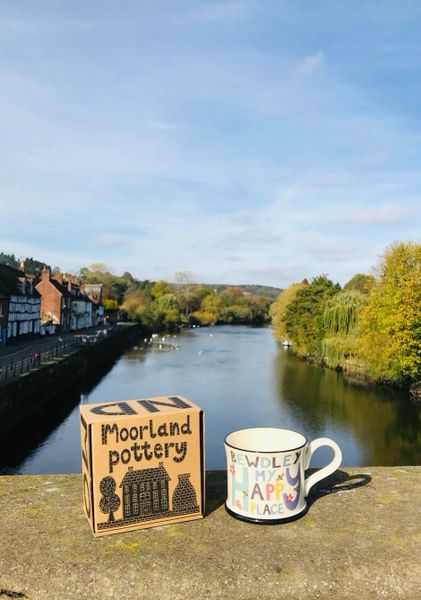 My Happy Place BEWDLEY Mug by Moorland Pottery