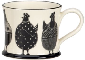 Chicken Mug by Moorland Pottery