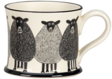 Sheep Mug By Moorland Pottery
