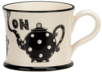 Put the Kettle On Mug by Moorland Pottery