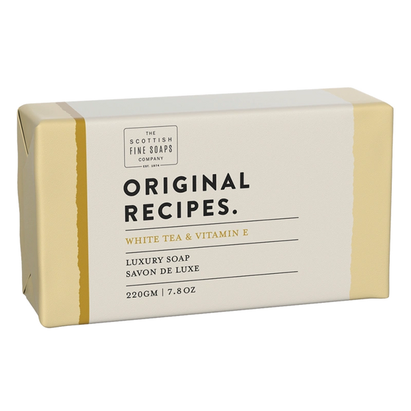 WHITE TEA & VITAMIN E LUXURY SOAP