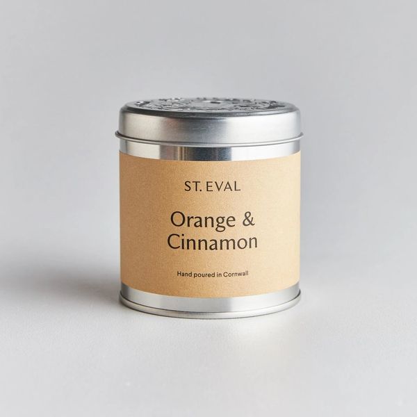 Orange & Cinnamon Candle Tin