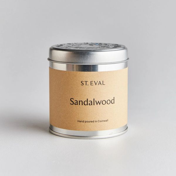 Sandalwood Candle Tin