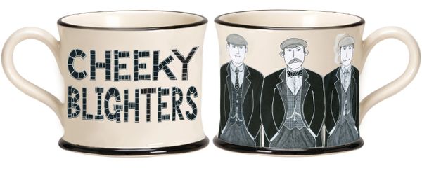 Cheeky Blighters Mug from Moorland Pottery