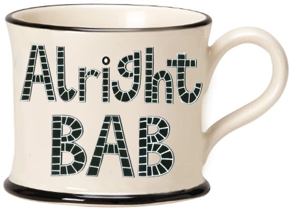 Alright BAB Mug by Moorland Pottery
