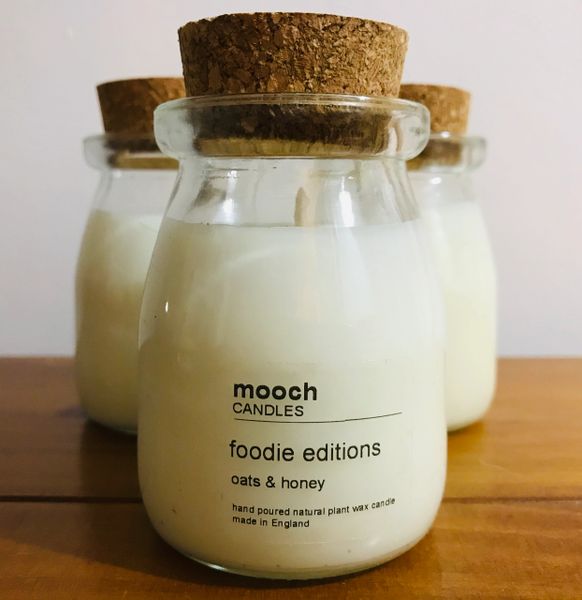 mooch CANDLES 'foodie editions' Oats & Honey