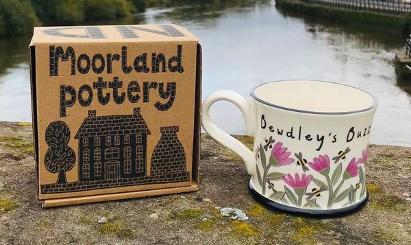 Bewdley Buzzing Mug by Moorland Pottery - NEW