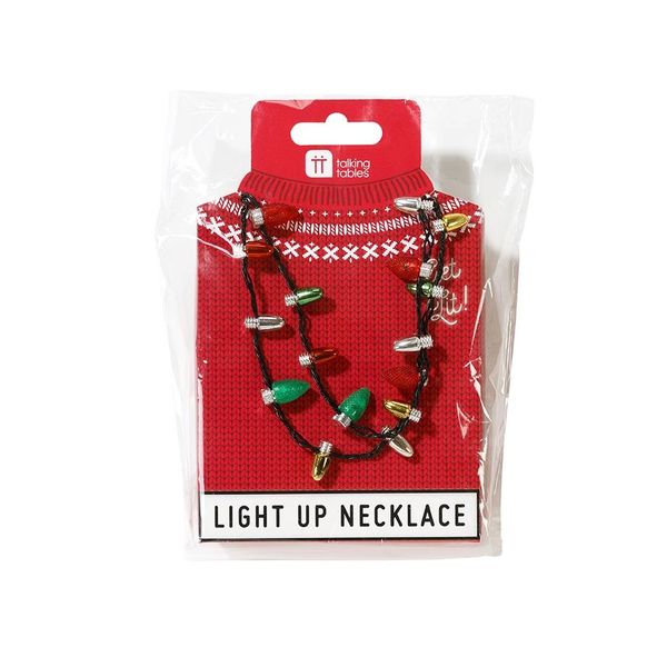 Christmas Entertainment Light Up Necklace