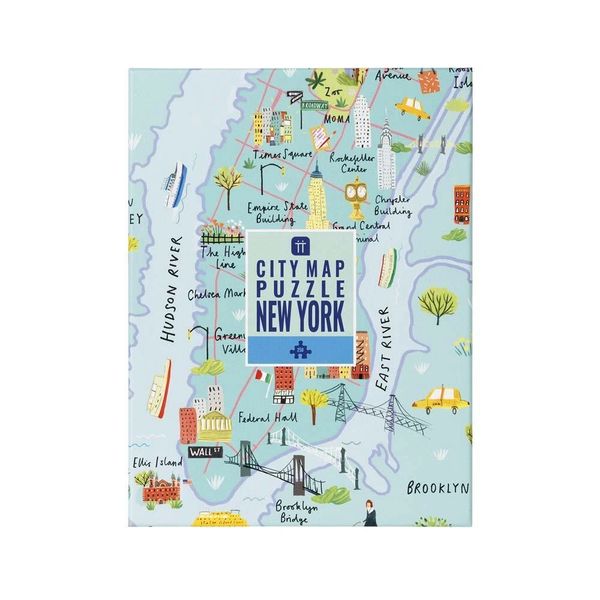 Map Puzzle New York City 250 pcs