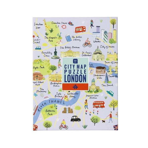 Map Puzzle London 250pcs