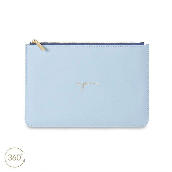 COLOUR POP PERFECT POUCH - BE-YOU-TIFUL - SKY BLUE