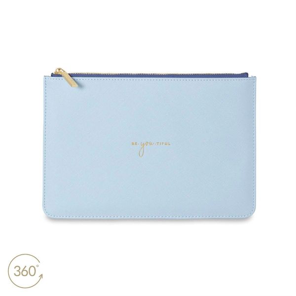 COLOUR POP PERFECT POUCH - BE-YOU-TIFUL - SKY BLUE