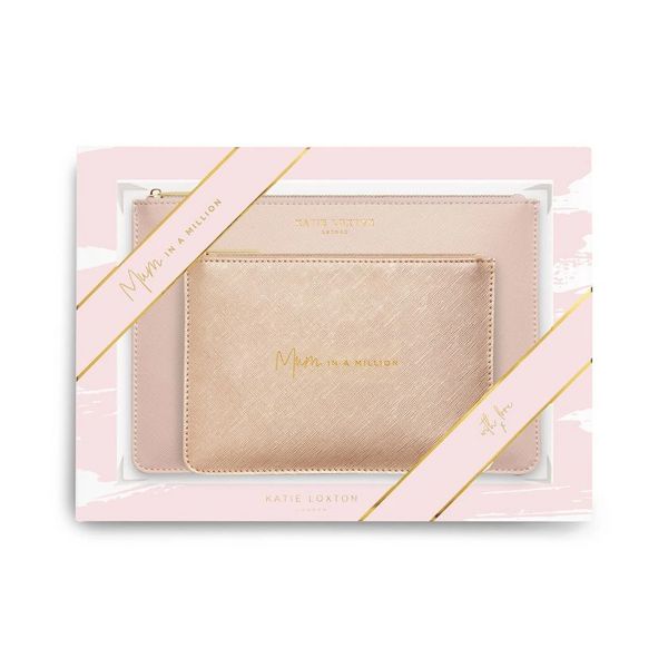 PERFECT POUCH GIFT SET | MUM IN A MILLION | PINK