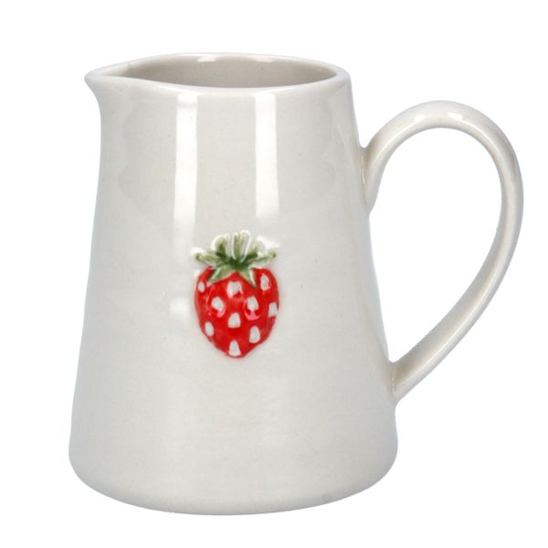 Ceramic Strawberry Small Jug