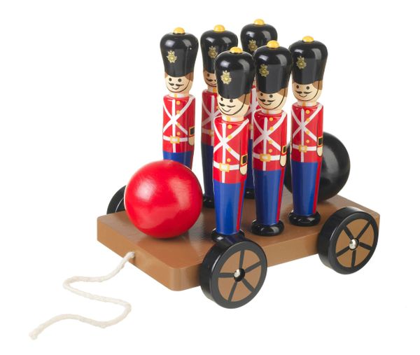 Soldier Skittles on Wheels