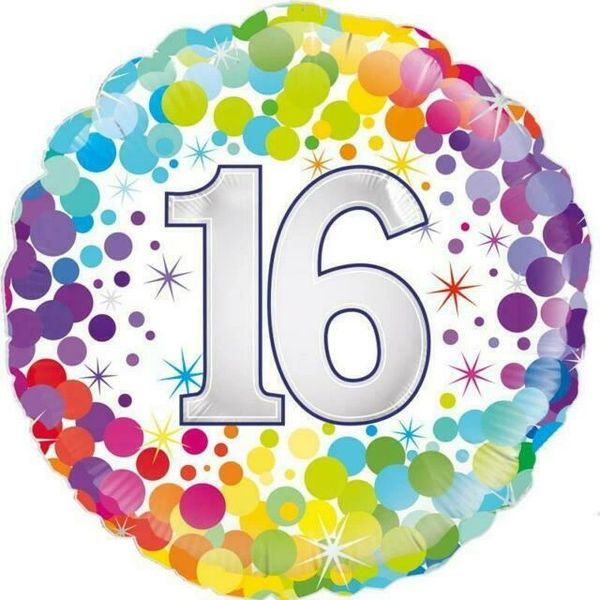 16th Birthday Balloon 18"