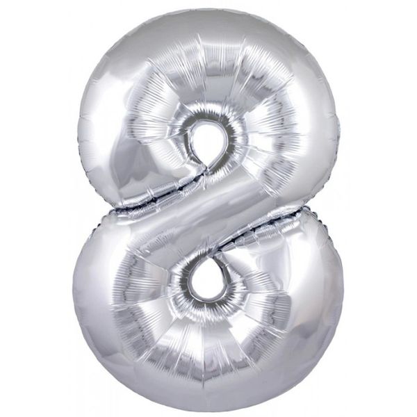 Giant Number 8 Balloon