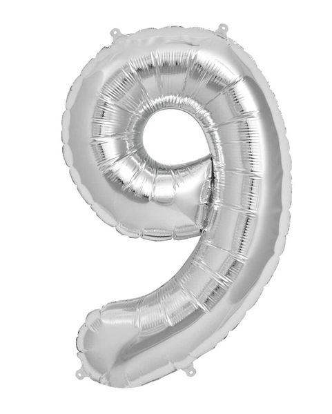 Giant Number 9 Balloon