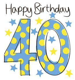 40th Birthday Spots ISH512