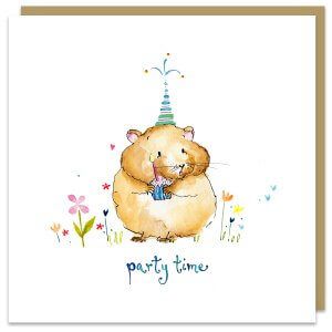 Hamster Birthday Card FF03
