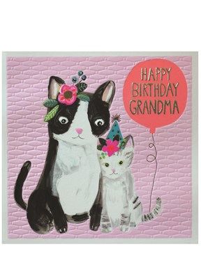 Happy Birthday Grandma Jumbo Card jj1852