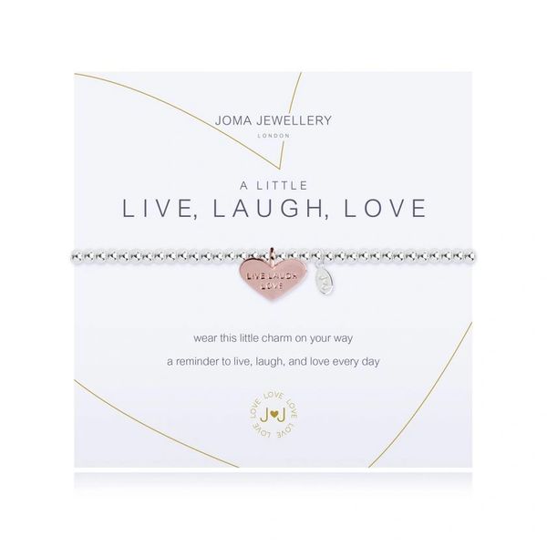 A LITTLE LIVE, LAUGH, LOVE BRACELET