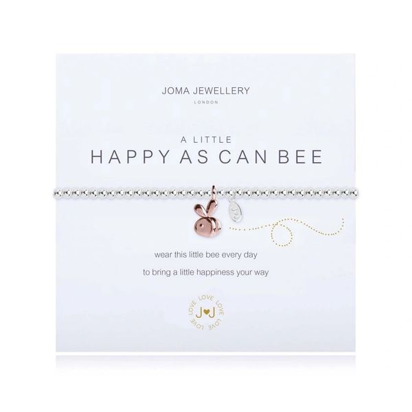 A LITTLE HAPPY AS CAN BEE BRACELET 1827